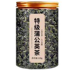 Premium Grade Wild Dandelion Whole Root Chinese Herbal Canned Dandelion Tea Large Quantity 120g