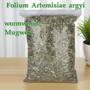 Premium Hand-Picked Wild Mugwort Leaves Carefully Selected and Aged Natural Herbal Ingredients for Foot Care