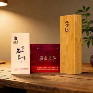Premium Huoshan Rice Dendrobium Bamboo Gift Box | Authentic 5-Year Wild-Simulated Chinese Herbal Supplement