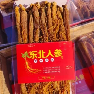 Premium Panax Ginseng Root Natural Certified Sulfur Free Dried Red Hong Shen Clean Traditional Herb From Anhui