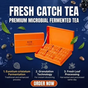 Premium Quality Dark Tea 6-flavor Gift Box 30 Tea Bags Blended Assorted Fruit Infusion Health Tea Traditional Tea