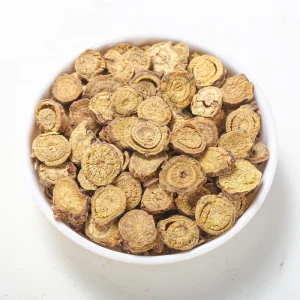 Premium Skullcap Root Slices for Natural Health and Wellness