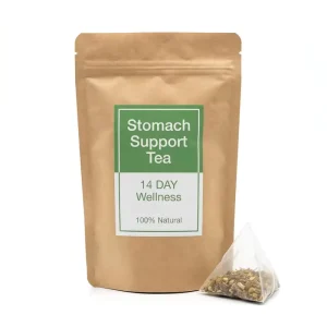 Premium Spleen & Stomach Care Herbal Tea with Yam & Hawthorn for Digestive Comfort Vegan Gluten Free Non GMO 20 Bags