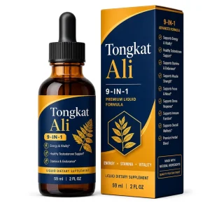 Premium Tongkat Ali Maca Root Extract Drops 2oz High Bioavailability Men Vitality Complex With Black Pepper