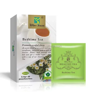 Private Brand Chinese Herbal Sleep Tea Natural Mood Relax and Stress Relief for Adults Bedtime Tea for Night Sleep Good Dreams