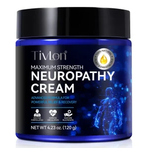Private Label 120g Natural Neuropathy Cream Extra Strength for Feet Legs Joint Maximum Strength Pain Relief Nerve Cream