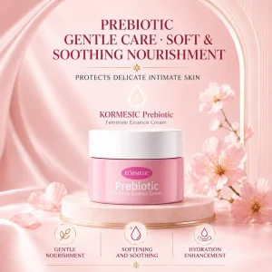 Private Label 40g Prebiotic Feminine Essence Cream Softens and Soothes Intimate Vaginal Women Care
