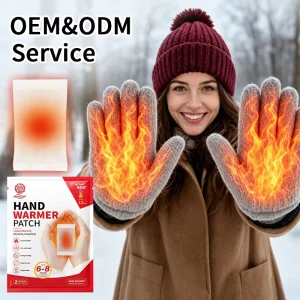 Private Label Air Activated Instant Hand Warmer Pocket Packs Disposable Self Heating Hand Warmer Patch