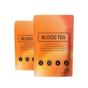 Private Label Blood Purifying & Circulation Cleansing Herbal Tea with Improve Immunity Pure Natural Herbs for Adults