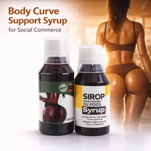 Private Label Body Curve Support Syrup Gym Friendly Herbal Wellness Blend Custom Packaging GMP Manufacturer