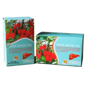 Private Label Chinese Herbal Liver Detox Tea with Natural Ingredients Healthcare Supplement