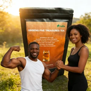 Private Label Ginseng Ten Treasure Maca Herbal Health Tea Nourishing Liver & Kidney Fertility Support 10 Sachets Bagged Tea