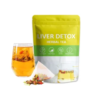Private Label Herbal Healthy Care Cleansing Support Cleanse Chinese Liver Detox Tea