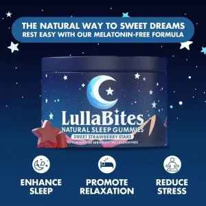 Private Label Herbal Sleep Aid Gummies Melatonin Free for & Stress Relief Low MOQ