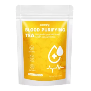 Private Label Natural Blood Purifying Chinese Herb Infused Healthy Flavor Tea Handcrafted Supplement