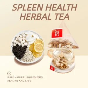 Private Label Natural Detox Chinese Tea Colon Cleansing TCM Organic Herbal Spleen Strengthening Tea for Dampness Removing