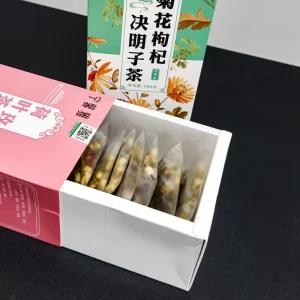 Private Label Organic Anti-Toxic Herbal Liver Cleansing & Care Rose Lotus Leaf Tea Organic Adult Flower Tea Bags Disposable