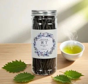 Private Label Organic Needle Kuding Tea Bitter Green Tea for Detox