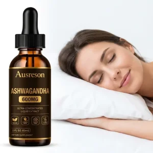Private Label Shilajit Ashwagandha Root Extract Liquid Drops Immune Supplements OEM Herbal Organic Ksm-66 Ashwagandha Drops