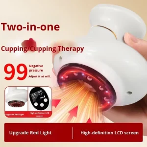 Professional Electric Meridian Scraping Tool with Adjustable Speed and Suction for Home Therapy and Muscle Relaxation