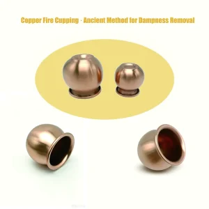 Professional Large Copper Fire Cupping Cup CE Certified 3-Year Warranty Traditional Chinese Medicine Tool Deep Muscle