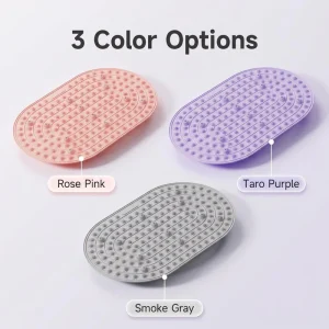 Professional Meridian Unblocking Foot Massage Mat Liquid Gel TPE Extra Thick Acupressure Pad for Blood Circulation Recovery