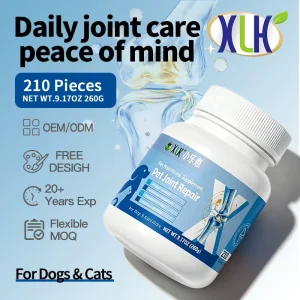 Professional Pet Joint Care Tablets Glucosamine Chondroitin for Genetically Prone Breeds Hip Mobility Care OEM