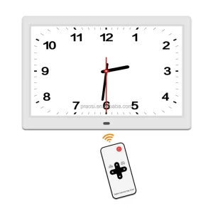 Pros Digital Alarm Clock Day Time Elderly Calendar Auto Dimmable Custom Alarms Medicine Reminders Dementia Clock Remote Control