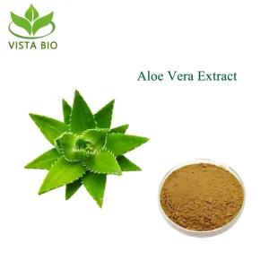 Pure Natural Plant Extract Aloe Vera Leaf Extract with Aloin Barbaloin for Skincare to Keep Moisture