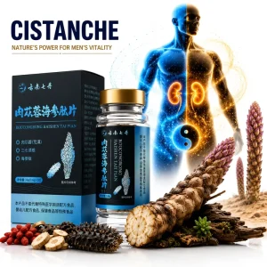 Qidan Pharmaceutical Private Lable Herbal Energy Supplement Cistanche Libido Booster Male Libido Powder Male Vitality Capsule