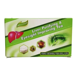 Qihuang Liver Purifying Eyesight Improving Tea 20 Bags 40g Natural Herbal Liver Detox Eye Wellness Tea Africa Pharmacy OEM