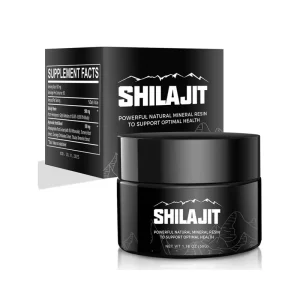 Rainwood OEM Natural Shilajit Extract Supplement Multiple Minerals Fulvic Acid Shilajit Resin Pure Himalayan for Immune Support