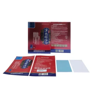 Rapid Acting Far Infrared Chinese Analgesic Plaster Anti Inflammatory Antirheumatic Health Care Patch 7cm*10cm Non Woven Blue