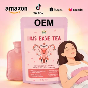 Raspberry Leaf Tea Ease Discomfort Period Herb Ea Fertility Womb Warm Hormonal PMS Tea Bag
