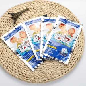Refreshing Forehead Cooling Gel Patch Physical Cooling Sticker Heat Resistant Fever Cooling Ice Patch