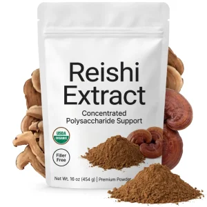 Reishi Mushroom Extract for Supplement Brand OEM Ganoderma Lucidum Powder Capsule Tablet Formulation Adaptogenic Ingredient