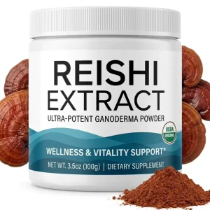 Reishi Mushroom Ganoderma Lucidum Extract 10:1 Adaptogenic Herb Powder COA Available Fast Sample