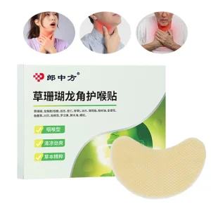 Relieve Throat Discomfort Itching Hoarse Voice Use External Health Patches Throat Smoothing Patches