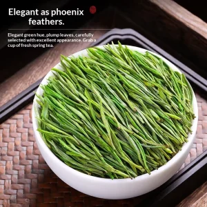Renowned Chinese Leaf Tea for Refreshing Detoxification Stir Fried Green