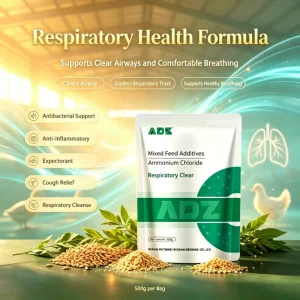 Respiratory Clear Poultry Respiratory Supplement Improve Black Lung Resolve Phlegm for Chicken Duck Goose