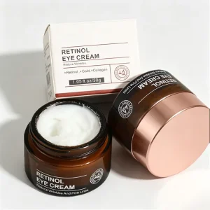 Retinol Organic Herbal Eye Cream Anti Aging Brightening Eyes Cream Anti Wrinkles Soothes Dark Circles