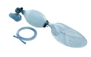Reusable Silicone Resuscitator Bag Autoclavable 135℃ Latex Free Manual Ambu Bag Complete Set