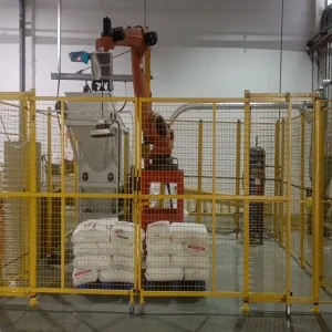 Robot for Unpacking and Repackaging Powdered Traditional Chinese Medicine in Pharmaceutical Factories