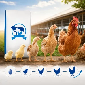 SAIK High Quality 5% Compound Premix Feed with Feed Grade Amino Acids Enzyme Vitamins Powder Form for Broiler Fattening Period