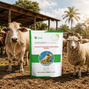SAIK RED BULL 1kg Cattle Sheep Fattening Additive High Efficiency Weight Gain Feed Supplement Feed Grade Amino Acids Vitamins