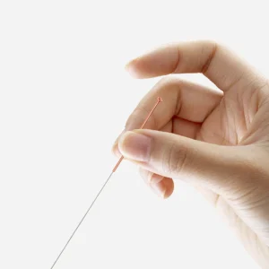 Safe & Convenient 100 Pack Disposable Sterile Painless Acupuncture Needles with Tubes
