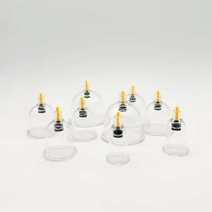 Safety Certified Plastic PC As Vacuum Cupping Set Hijama Cups 1 8 Size Single Cupping