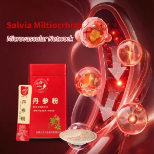 Salvia Miltiorrhiza Extract Vitality Support Natural Pure Natural Herb Danshen Extract Powder Capsules OEM Private Label