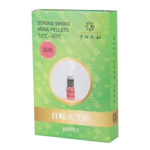 Self-adhesive Strong Smoke Mugwort Mini Moxa Patches 180pcs/box Acupuncture Moxibustion Moxa Patch