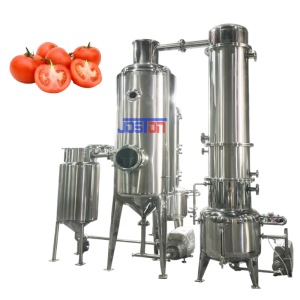 Single Effect Scraped Surface Evaporator for Jam, Puree and Tomato Paste